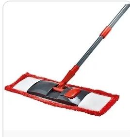 MOP MICROFIBRA FLAT TAMANHO UNICO  VERMELHO/CINZA