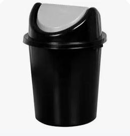 CESTO BASCULANTE REDONDO 27 L PRETO