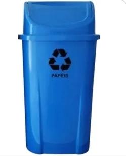 LIXEIRA BASC. COLETA SELETIVA PAPEL 60 L
