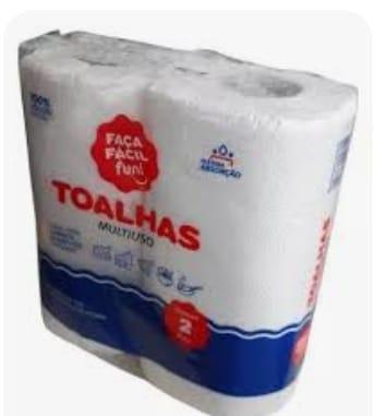 PAPEL TOALHA   FAÇA FACIL C/2 100 FLS