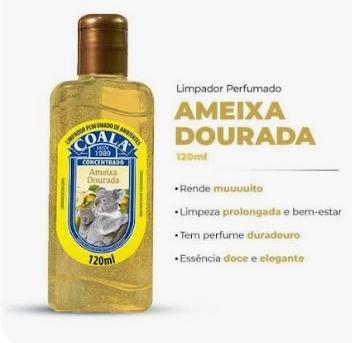 LIMP PERF COALA  AMEIXA DOURADA  120 ML