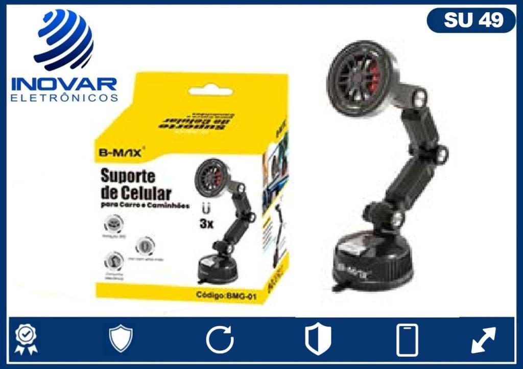 SU 49 SUPORTE PARA  CARRO E CAMINHÃO IMÃ 3X  BMG-01