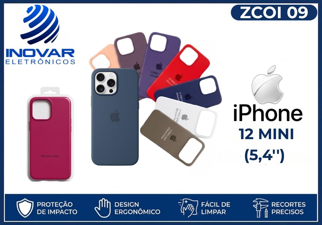 ZCOI 09 CASE SILICONE AVELUDADA IPHONE ORIGINAL 12 MINI (5,4'')