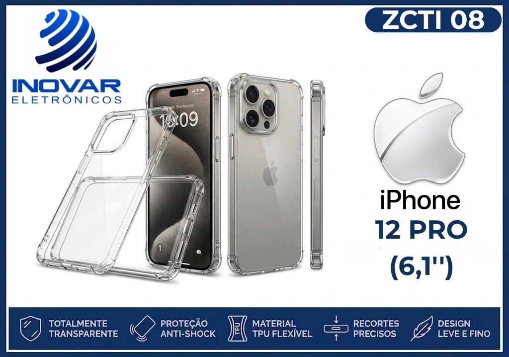 ZCTI 08 CAPA TPU ANTI IMPACTO APPLE IPHONE 12 PRO  (6,1'')