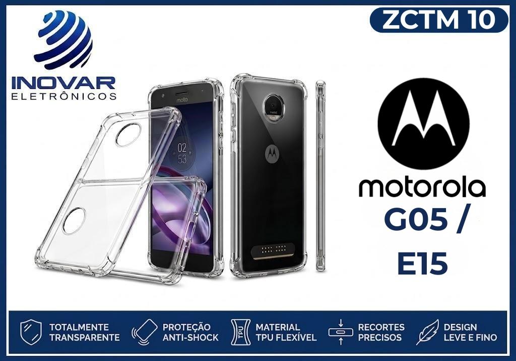 ZCTM 10 CAPA TPU ANTI IMPACTO MOTOROLA MOTO G05 / E15
