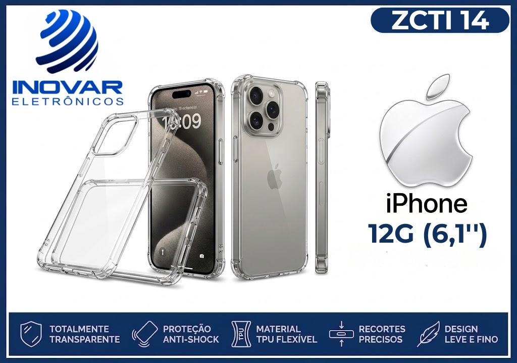 ZCTI 14 CAPA TPU ANTI IMPACTO APPLE IPHONE 12G (6,1'')