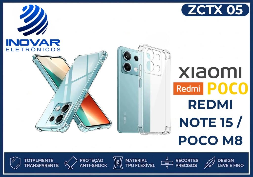 ZCTX 05 CAPA TPU ANTI IMPACTO XIAOMI REDMI NOTE 15 / POCO M8