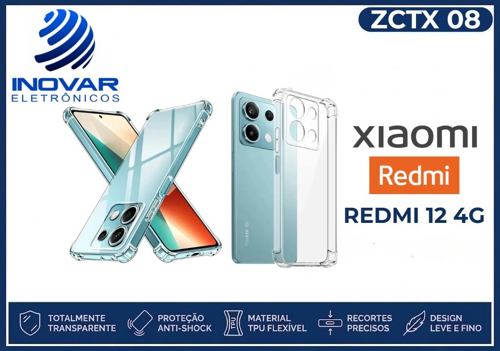 ZCTX 08 CAPA TPU ANTI IMPACTO XIAOMI REDMI 12 4G