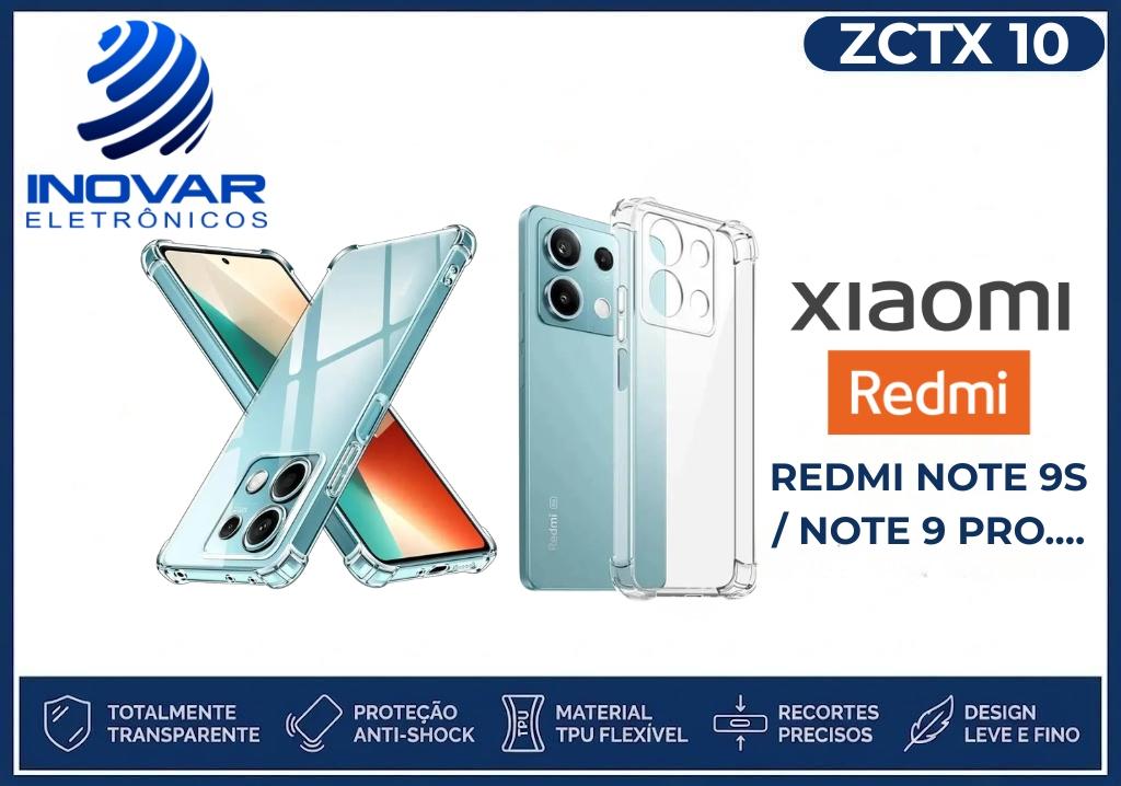 ZCTX 10 CAPA TPU ANTI IMPACTO XIAOMI REDMI NOTE 9S / NOTE 9 PRO....