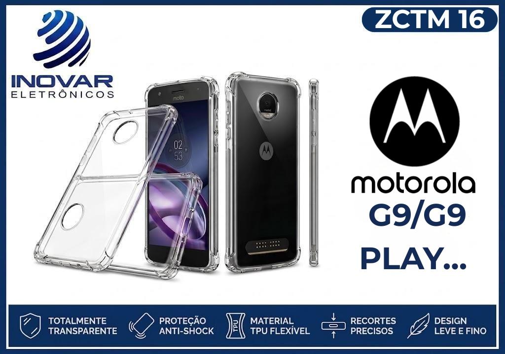 ZCTM 16 CAPA TPU ANTI IMPACTO MOTOROLA MOTO G9/G9 PLAY...