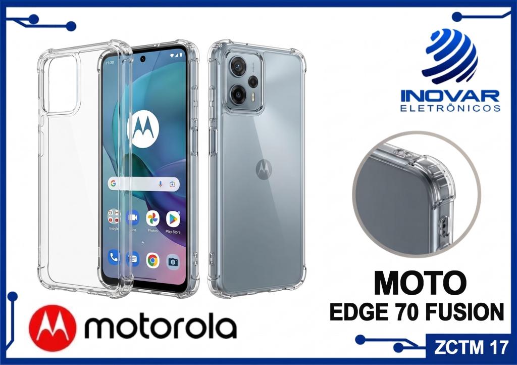ZCTM 17 CAPA TPU ANTI IMPACTO MOTOROLA MOTO EDGE 70 FUSION