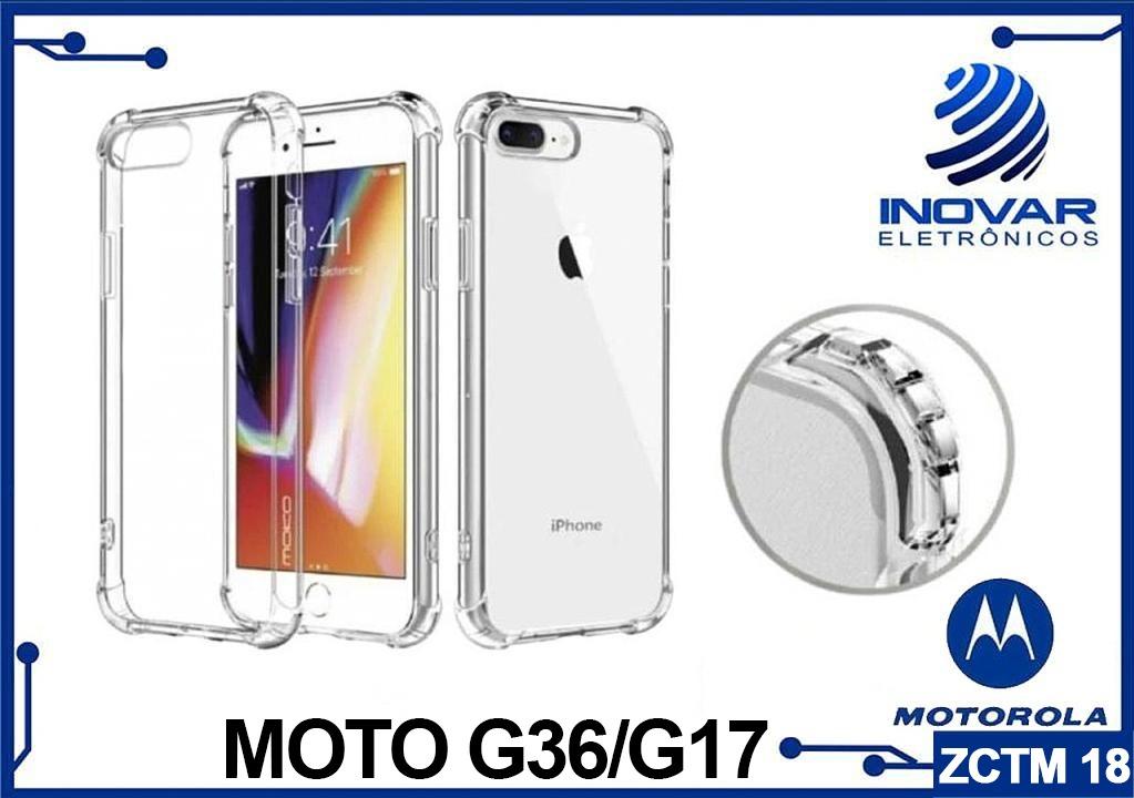 ZCTM 18 CAPA TPU ANTI IMPACTO MOTOROLA MOTO G36/G17
