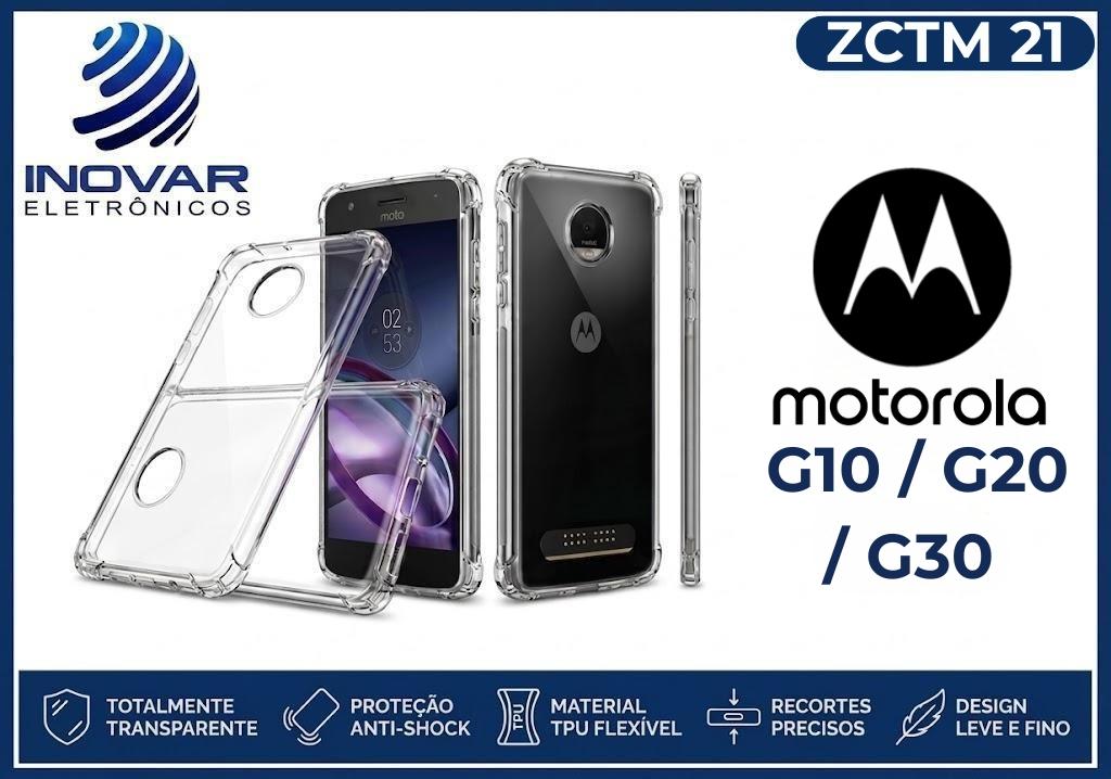 ZCTM 21 CAPA TPU ANTI IMPACTO MOTOROLA MOTO G10 / G20 / G30