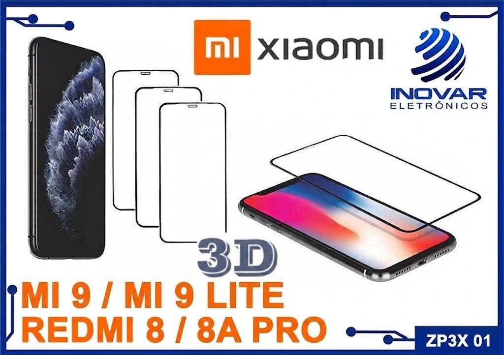 ZP3X 01 PELICULA 3D XIAOMI MI 9 / MI 9 LITE / REDMI 8/8A PRO