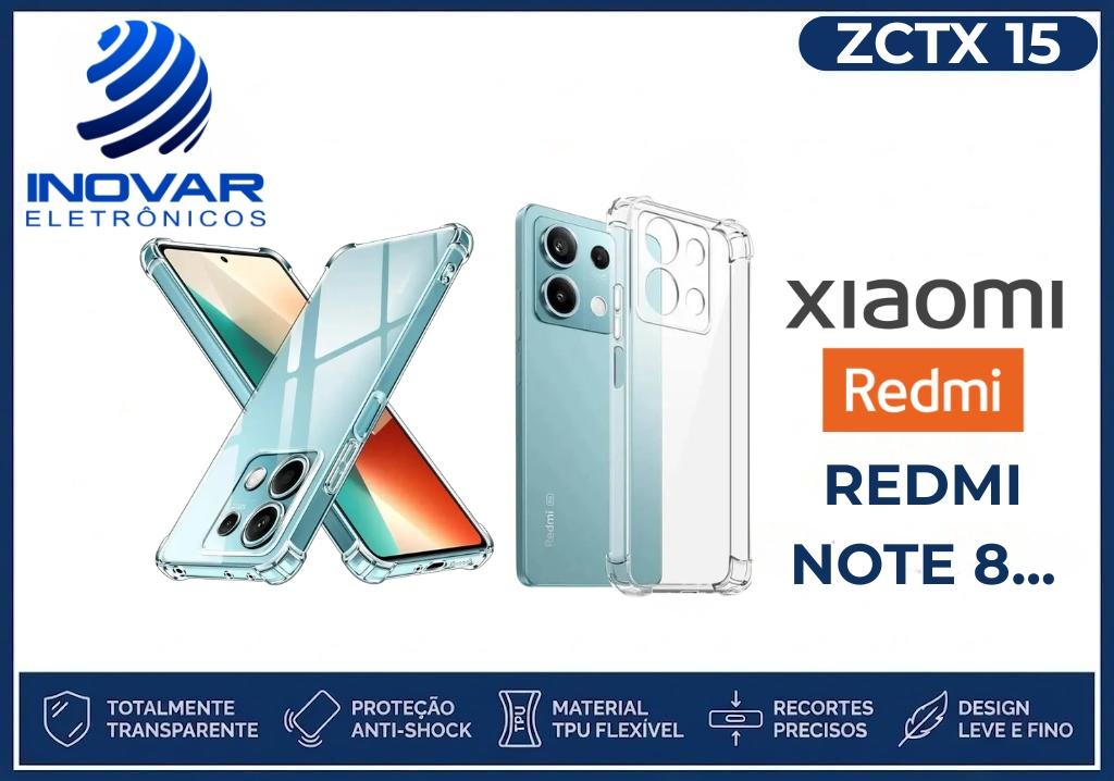 ZCTX 15 CAPA TPU ANTI IMPACTO XIAOMI REDMI NOTE 8...