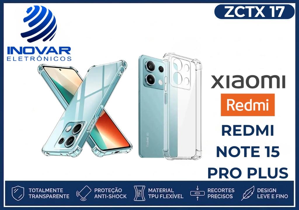 ZCTX 17 CAPA TPU ANTI IMPACTO XIAOMI REDMI NOTE 15 PRO PLUS
