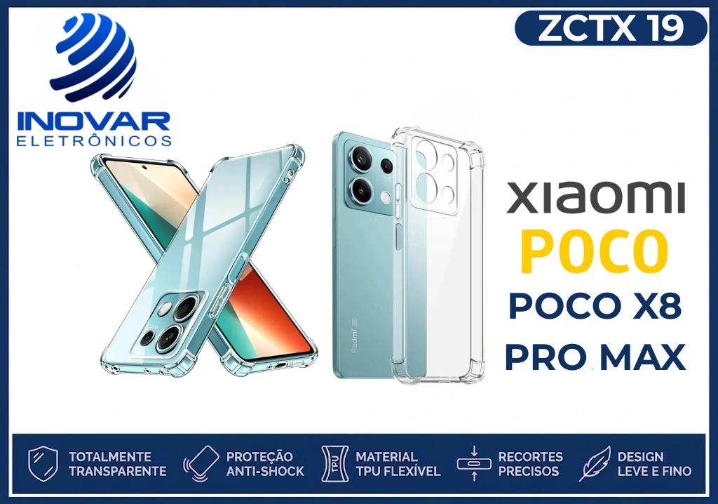 ZCTX 19 CAPA TPU ANTI IMPACTO XIAOMI POCO X8 PRO MAX