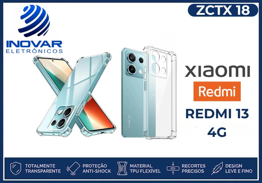 ZCTX 18 CAPA TPU ANTI IMPACTO XIAOMI REDMI 13 4G