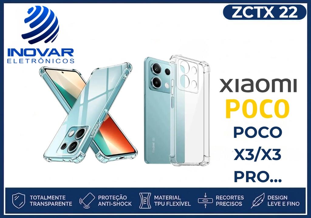 ZCTX 22 CAPA TPU ANTI IMPACTO XIAOMI POCO X3/X3 PRO...