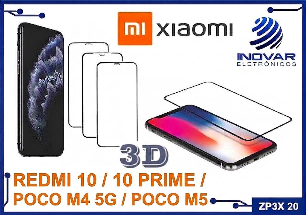 ZP3X 20 PELICULA 3D XIAOMI REDMI 10 /10 PRIME / POCO M4 5G / POCO M5