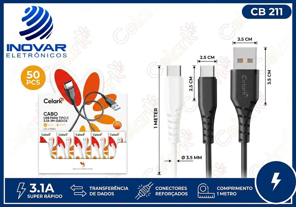 CB 211 CAIXA EXPOSITORA COM 50 CABOS TIPO C LE-849C