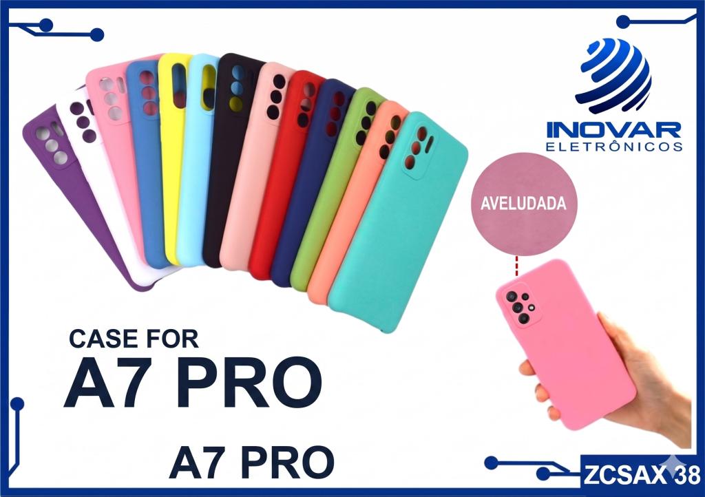 ZCSAX 38 CAPA SILICONE AVELUDADA (sem blister) XIAOMI A7 PRO