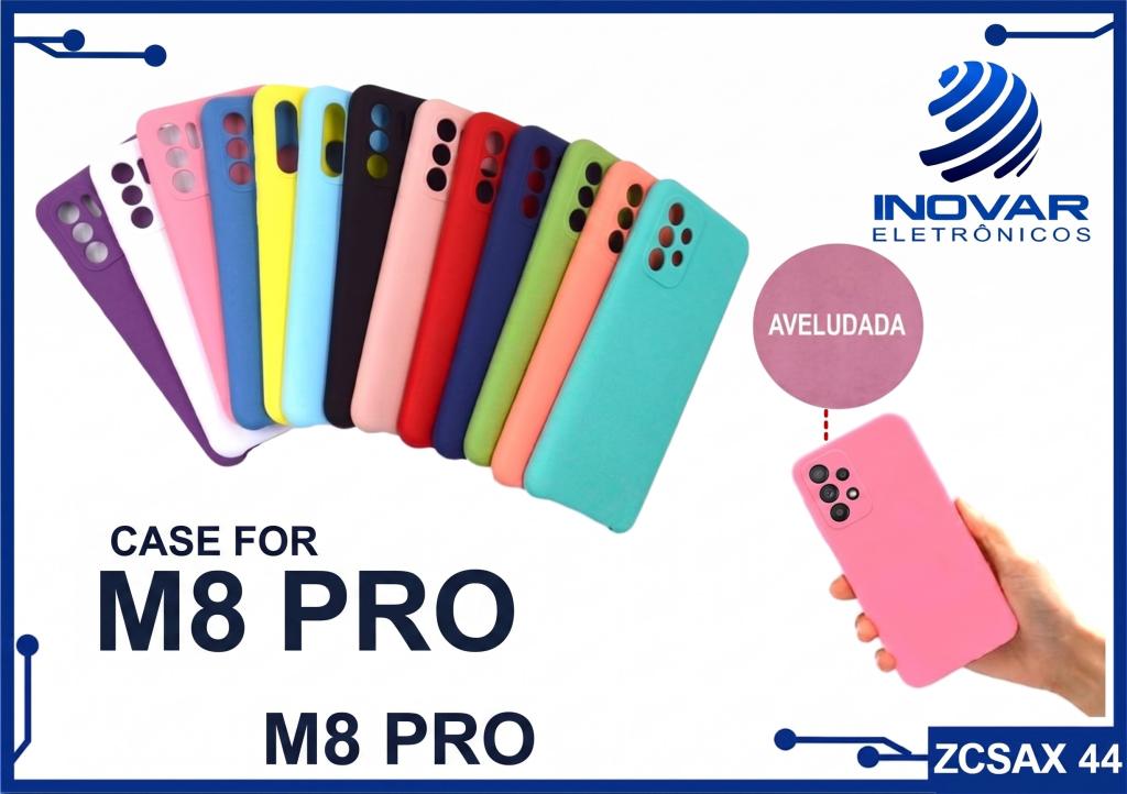 ZCSAX 44 CAPA SILICONE AVELUDADA (sem blister) XIAOMI M8 PRO