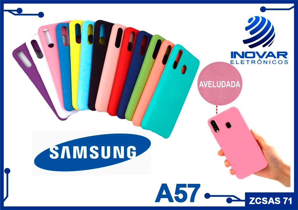 ZCSAS 71 CAPA SILICONE AVELUDADA (sem blister) SAMSUNG A57