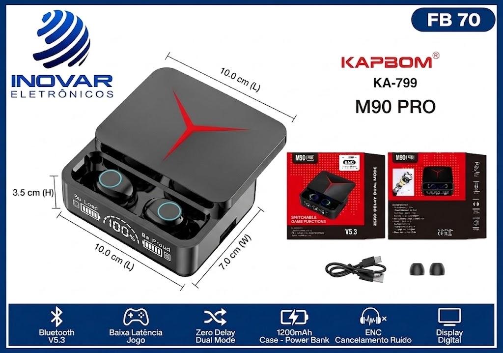 FB 70 FONE BLUETOOTH TWS KA-799 B  M90 PRO