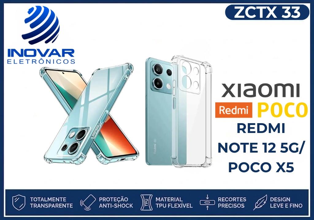 ZCTX 33 CAPA TPU ANTI IMPACTO XIAOMI REDMI NOTE 12 5G/ POCO X5