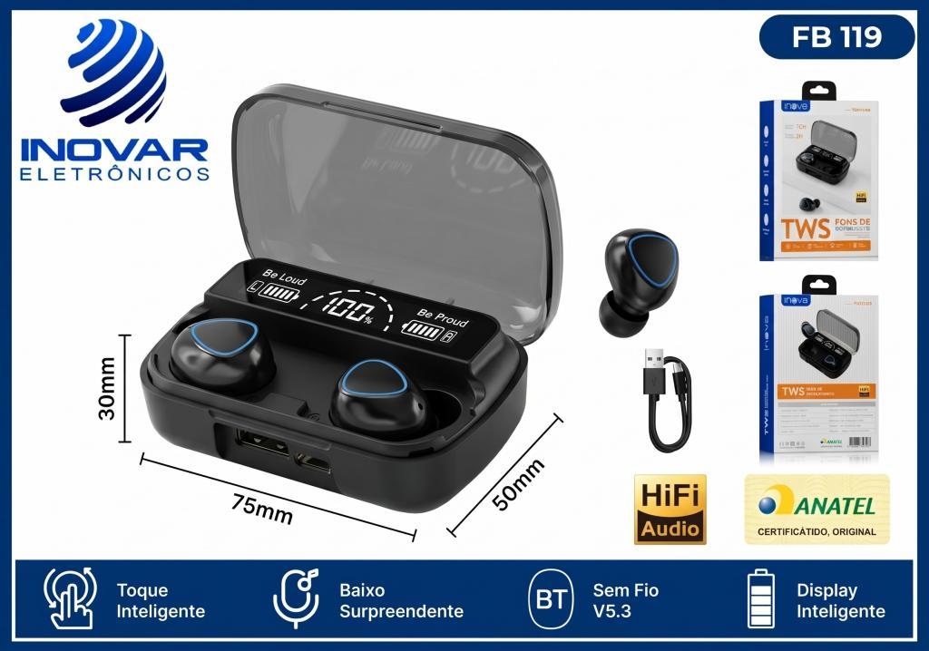 FB 119 FONE BLUETOOTH FON 20418