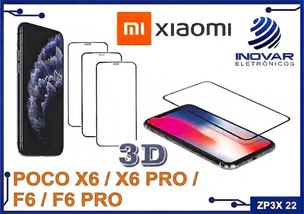 ZP3X 22 PELICULA 3D XIAOMI POCO X6 / X6 PRO  F6 / F6 PRO