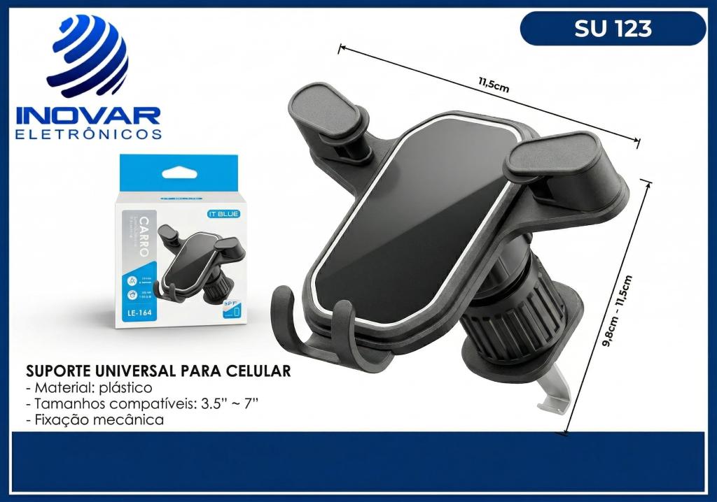SU 123 SUPORTE DE CELULAR PARA SAIDA DO AR BMG-55 MD-7526 7615 164