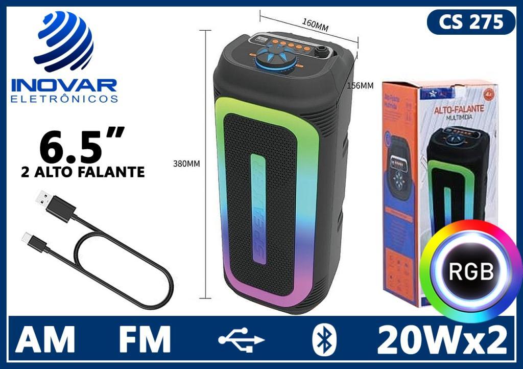 CS 275 CAIXA DE SOM GRANDE 40W KV-628 S213A