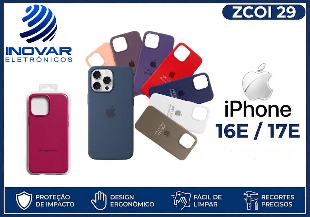 ZCOI 29 CASE SILICONE AVELUDADA IPHONE ORIGINAL 16E/17E