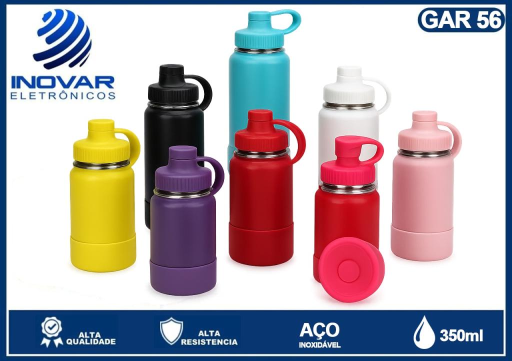 GAR 56 GARRAFA TERMICA COM TAMPA 350 ML WU-390