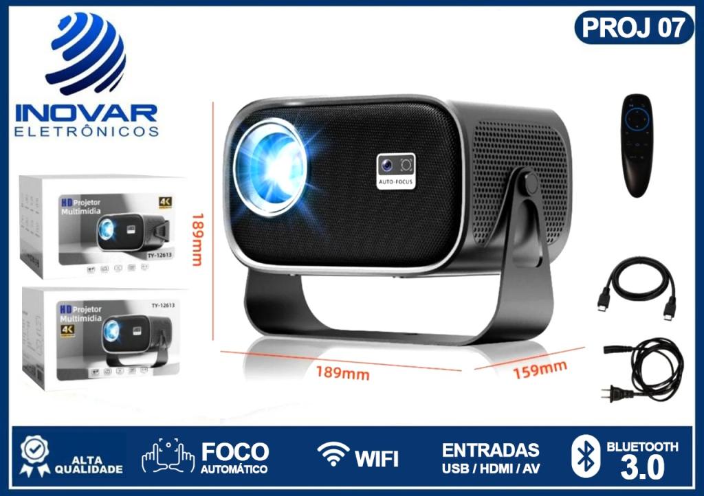 PROJ 07 PROJETOR 4K TOP DE LINHA TY-12613