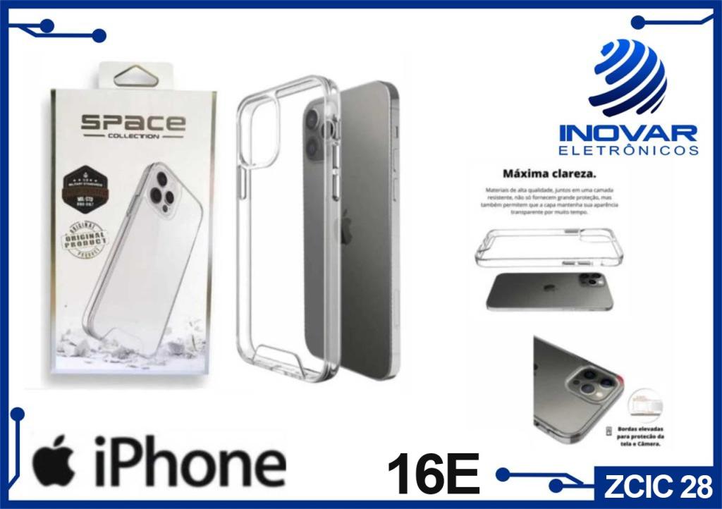 ZCIC 28 CAPA CLEAR IPHONE 16E