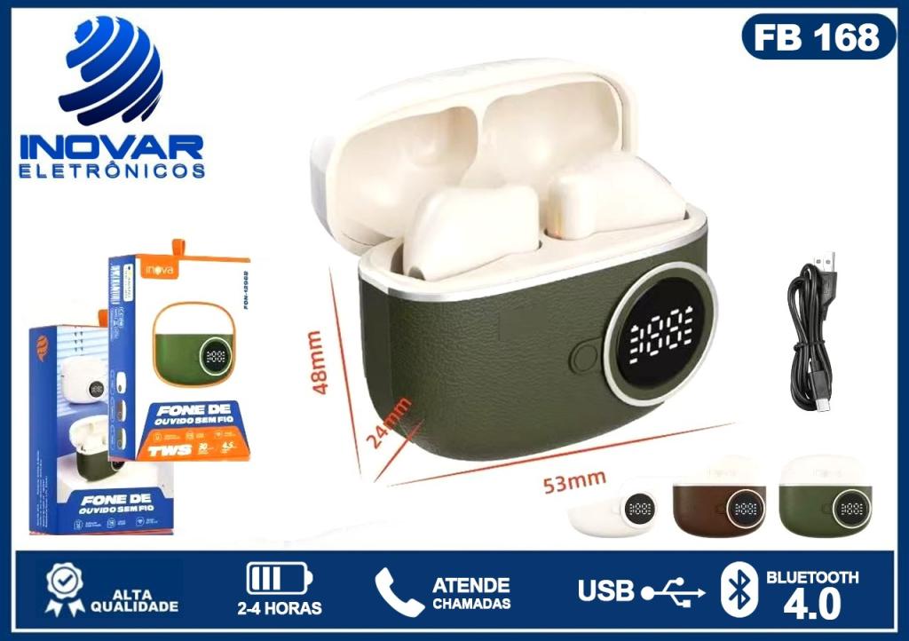 FB 168 FONE BLUETOOTH SEM FIO FON-12968