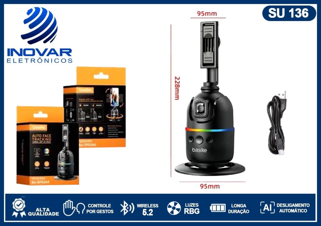 SU 136 SUPORTE COM INTELIGENCIA ARTIFICIAL sensor de movimento BLUETOOTH BA-SPO 264
