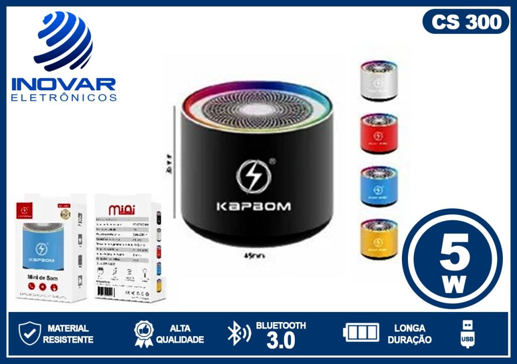 CS 300 MINI CAIXA DE SOM 5W KA-8089