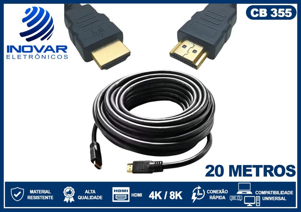 CB 355 CABO HDMI 20 METROS