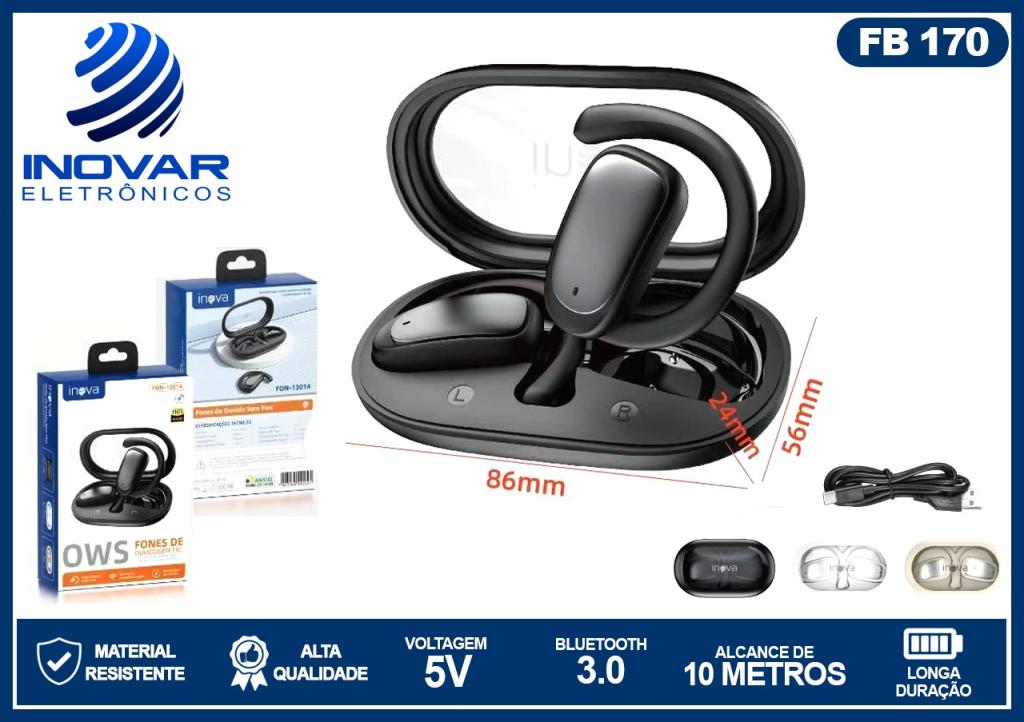 FB 170 FONE BLUETOOTH ESPORTIVO FON-13014
