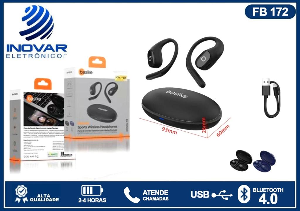 FB 172 FONE BLUETOOTH ESPORTIVO ANC TWS BA-FON 150