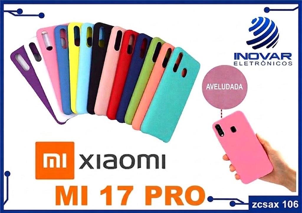 ZCSAX 106 CAPA SILICONE AVELUDADA (sem blister) XIAOMI MI 17 PRO