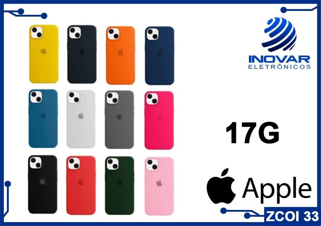 ZCOI 33 CASE SILICONE AVELUDADA IPHONE ORIGINAL 17G