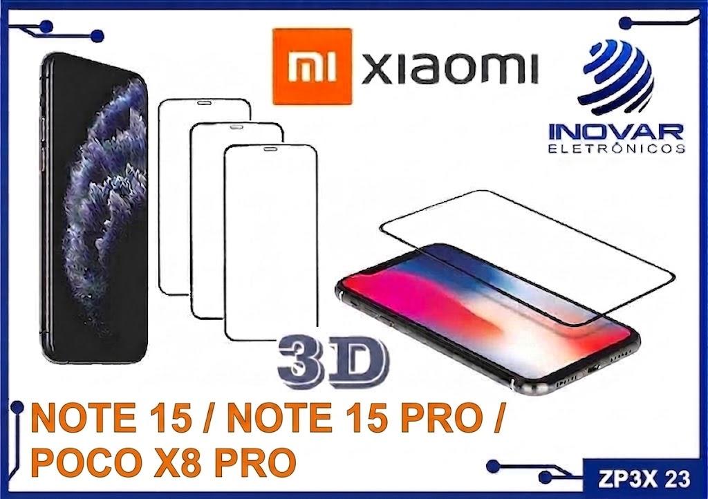 ZP3X 23 PELICULA 3D XIAOMI NOTE 15 / NOTE 15 PRO / POCO X8 PRO