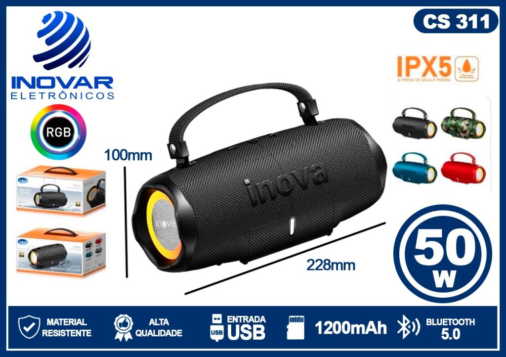 CS 311 CAIXA DE SOM BLUETOOTH RAD-13063