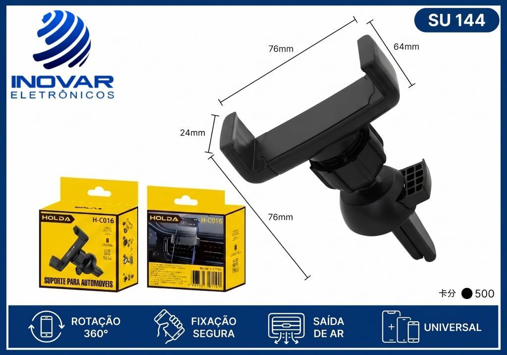 SU 144 SUPORTE PARA CELULAR PARA SAIDA DO AR KA-C016
