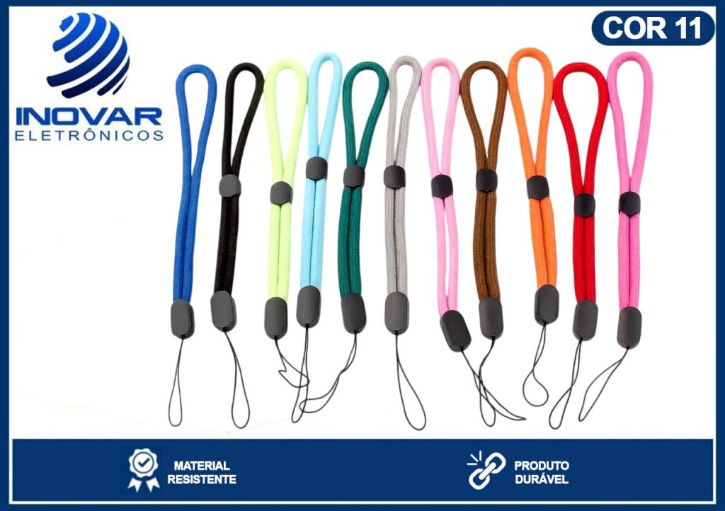COR 11 CORDÃO SALVA CELULAR NYLON SIMPLES